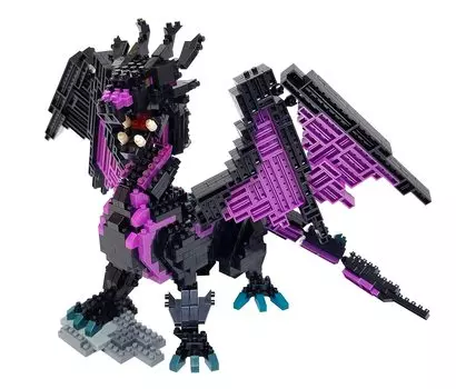 nanoblock - Animal Deluxe - Дракон, серия «Достопримечательности»