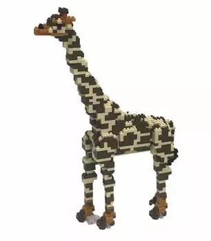 Nanoblock Animal DX Жираф NBM-022