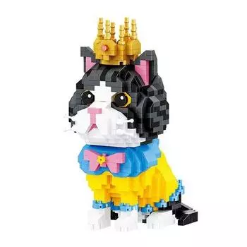 Nanoblock Baby Crown Cat 875 Pieces (PCS)