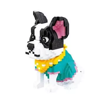 Nanoblock Baby Французский бульдог 917 деталей (PCS)