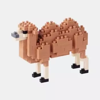 Nanoblock Bactrian Camel, Korean popular bandai