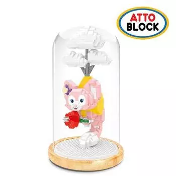 Nanoblock Balloon Flower Fox (2843wh)