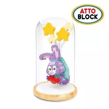 Nanoblock Balloon Heart Rabbit