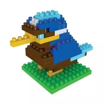 Nanoblock Blue Parrot 85 Pieces (PCS)