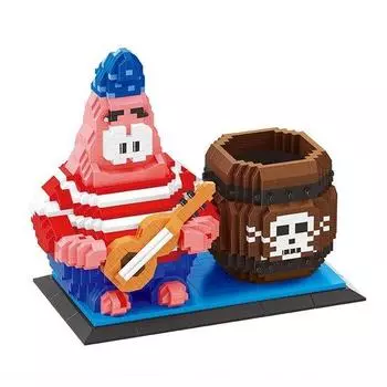 Nanoblock Большая подводная пиратская толстая бомба 1778 шт. (PCS)