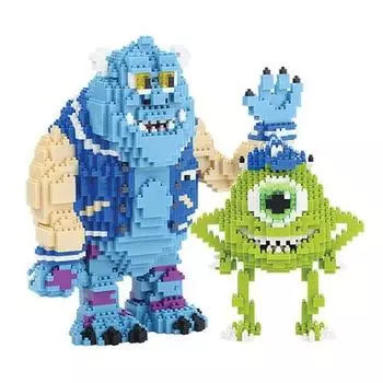 Nanoblock Большие Фрешмены и Монстры 2800 шт. (PCS)