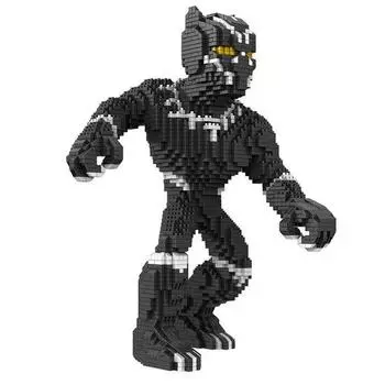 Nanoblock Большой черный Ягуар Герой 2750 деталей (PCS)