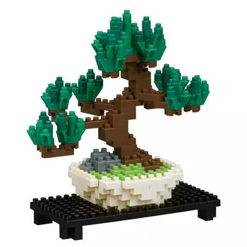 Nanoblock Bonsai Pine NBH_133