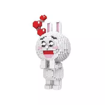 Nanoblock Bride Proposal Rabbit 1400 Pieces (PCS)