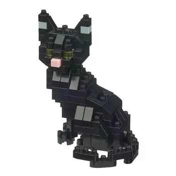 nanoblock Cat Breed Black Cat NBC_281