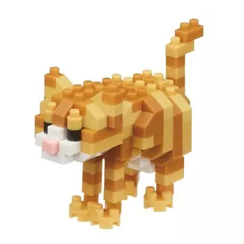 Nanoblock Cat Breed Brown Tiger NBC_282