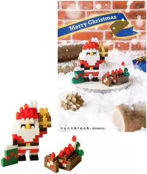 Nanoblock Christmas Card 2016 A NP069 [Santa]