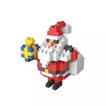 Nanoblock Рождественский подарок Санты 144 детали (PCS)