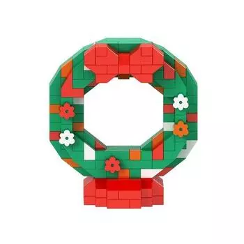 Nanoblock Christmas Wreath 258 pieces (PCS)