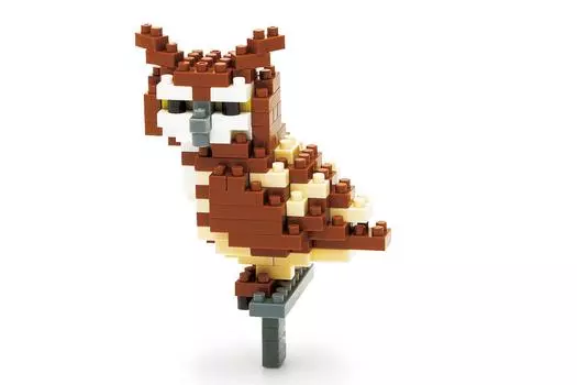 nanoblock eagle owl