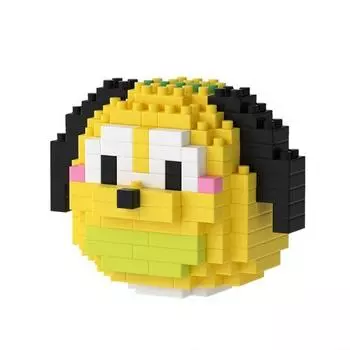 Nanoblock egg American yellow puppy 181 pieces (PCS)