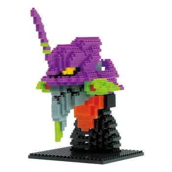 nanoblock Evangelion Unit 01 Evangelion Новая Театральная Оригинальная Серия Nanoblock (Глава) ВерсияQ