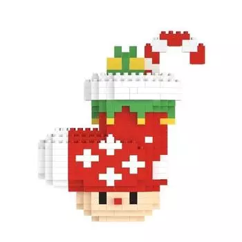 Nanoblock face shape gift socks 545 pieces (PCS)