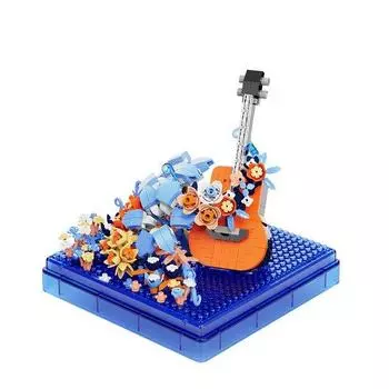 Nanoblock flower guitar 700 pieces (PCS)