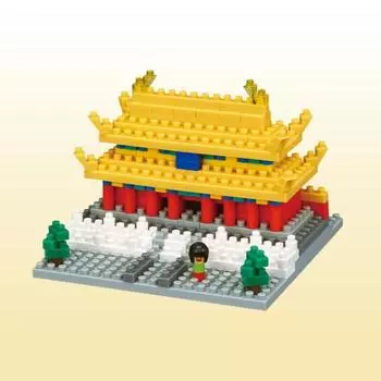 Nanoblock Forbidden City, корейская популярная марка Bandai