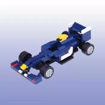 Nanoblock Formula Car, Korean popular bandai