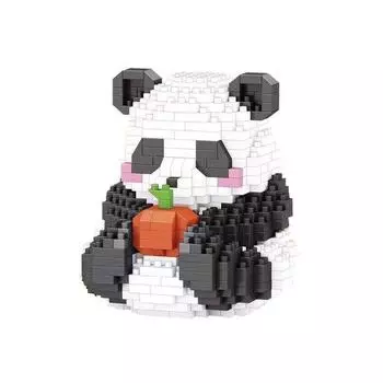 Nanoblock Fubao Крадущаяся яблочная панда 527 деталей (PCS)