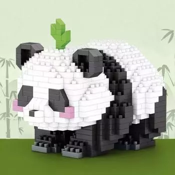 Nanoblock Fubao наклонный лист панда 574 шт. (PCS)
