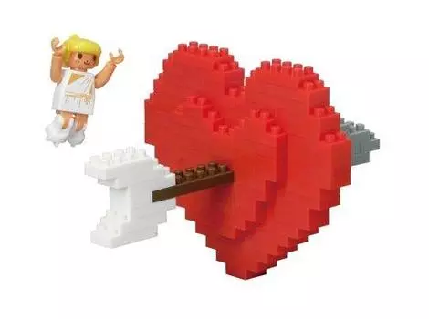 Nanoblock Girls Gift Love ML-027
