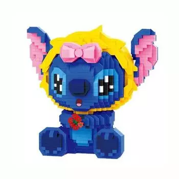 Nanoblock Golden Hair Skitch 1284 Pieces (PCS)