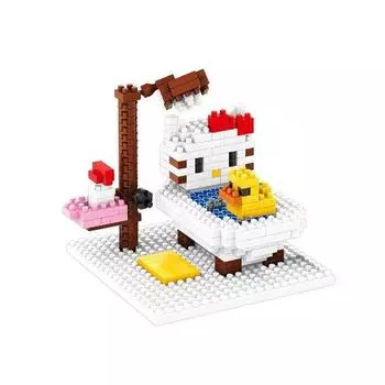 Nanoblock Hello Bath Cat 237 предметов (PCS)