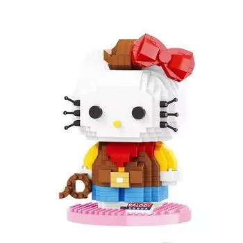 Nanoblock Hello Cowgirl Cat 760 pieces (PCS)