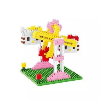 Nanoblock Hello Ferris Wheel Cat 273 pieces (PCS)