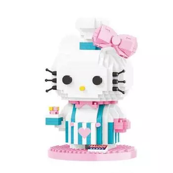 Nanoblock Hello Pastry Chef Cat 810 шт. (PCS)