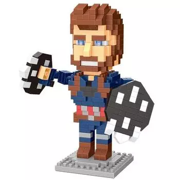 Nanoblock Infinity Captain Hero 387 pieces (PCS)