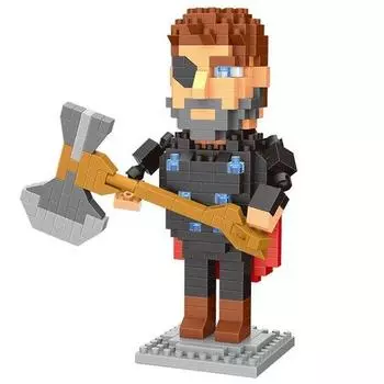 Nanoblock Infinity Thunder God Hero 357 pieces (PCS)