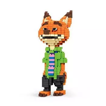 Nanoblock Ютонара Фокс Трикстер V 445 деталей (PCS)