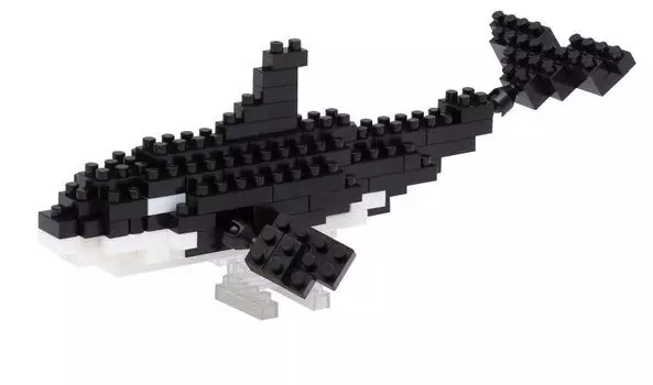 Nanoblock killer whale NBC_136