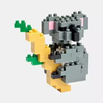 nanoblock koala, корейская популярная бандай