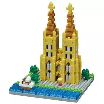 nanoblock Кёльнский собор NBH_140