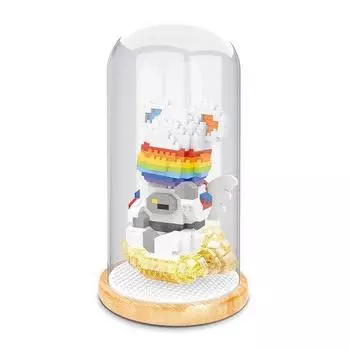 Nanoblock Космический Ангел Медведь 741 каждый (PCS)