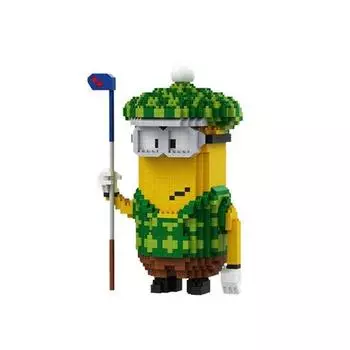 Nanoblock Large Golf Minion 1171 Pieces (PCS)