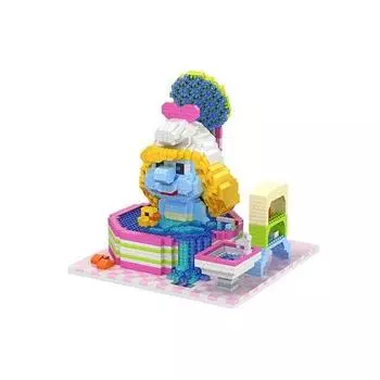 Nanoblock large sauna blue dwarf 2750 pieces (PCS)