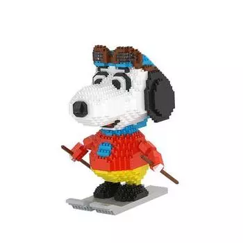 Nanoblock Large Snoo Village Ski Beagle 1580 pieces (PCS)
