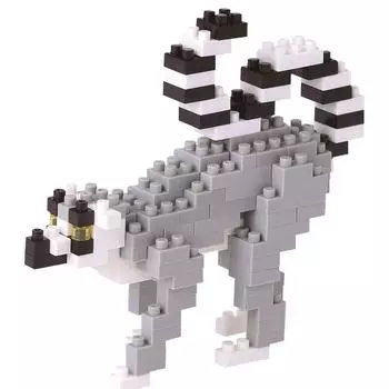 Nanoblock Lemur Ring-tailed NBC_166