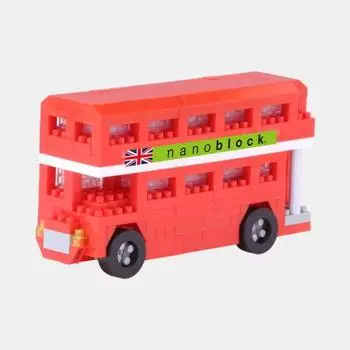 Nanoblock London Bus, корейский популярный бандай