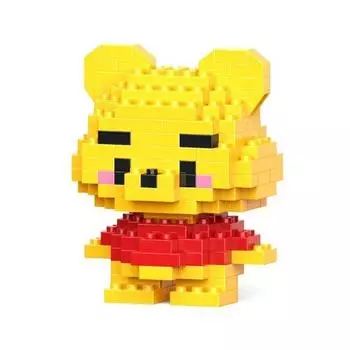 Nanoblock Mini Honey Pot Bear 144 детали (PCS)