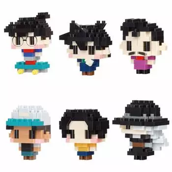 Nanoblock Mini Nano Detective Conan 1BOX 6 Всего 6 типов том 2 (BOX) NBMC_18S = штук,
