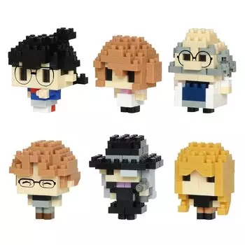 Nanoblock Mini Nano Detective Conan vol.4 (BOX) NBMC53S 1BOX 6 шт., всего 6 типов