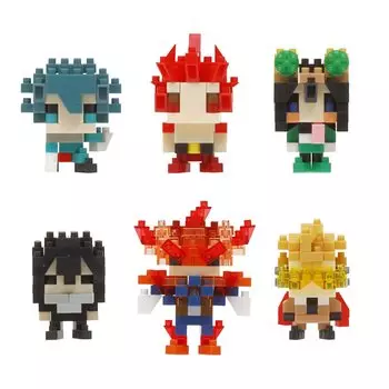 Nanoblock Mini Nano My Hero Academia 1BOX 6 6 types in total vol.2 (BOX) NBMC_23S = pieces,