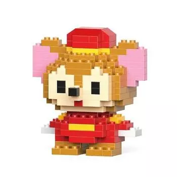 Nanoblock Мини Обезьянка Тимоти 160 деталей (PCS)
